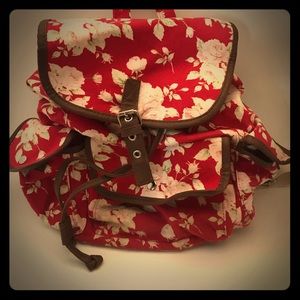Girls floral backpack